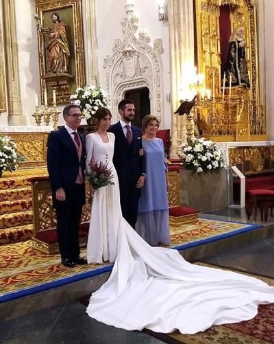 ENLACE | Sandra Galán y Txetxu Necochea contrajeron matrimonio en Los Jerónimos