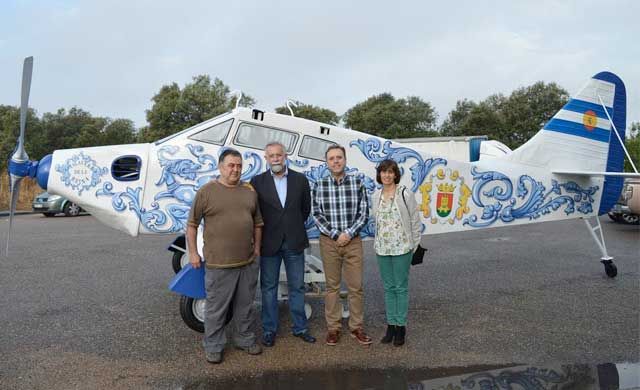 El próximo miércoles se instalará la avioneta de 'Harinera Talaverana'