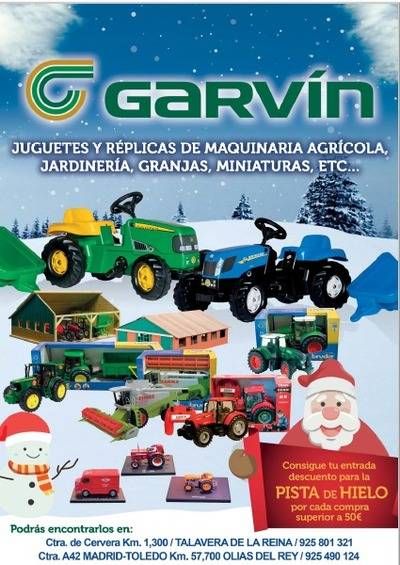 Agrícola Garvín acerca con sus juguetes el mundo rural a los más pequeños