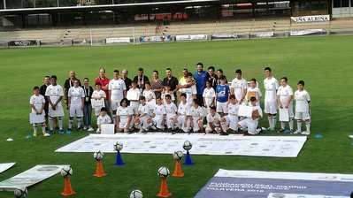 Altas dosis de emociones en la clausura del Campus Experience Fundación Real Madrid Ébora Formación Talavera