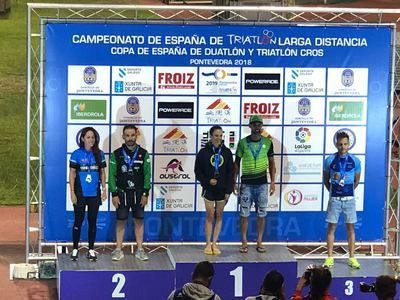 Gran actuación del Talavera Training en el Campeonato de España de Triatlón Larga Distancia