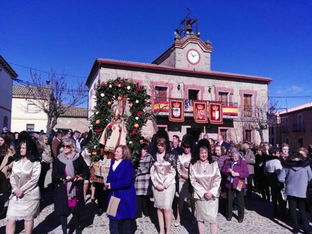 Cervera de los Montes festeja a San Blas