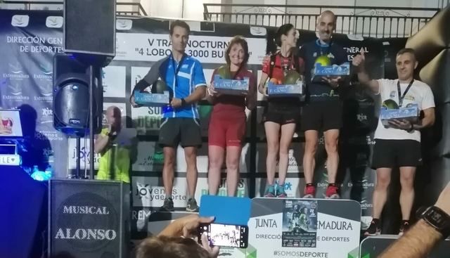 Espartanos Talavera en el V trail de los 4 lobos y 300 buitres