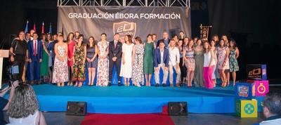 IMÁGENES | Ébora Formación gradúa a sus alumnos en una emotiva gala de entrega de becas