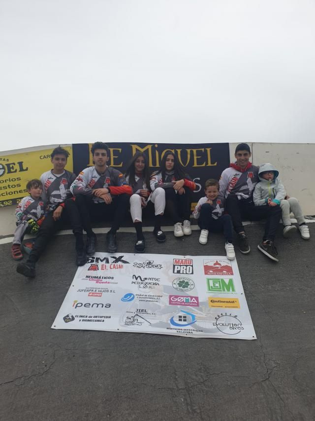 LOs riders talaveranos de BMX El Casar