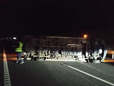 Accidente entre dos furgonetas en Calzada de Oropesa