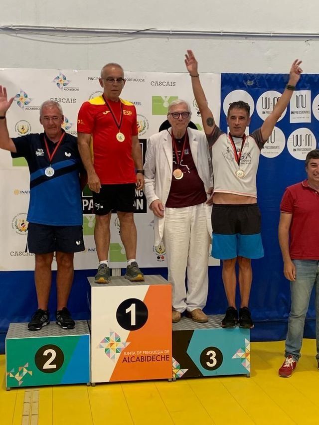 Javier Pérez se impone en el I Open de Portugal en Cascais para jugadores con Párkinson