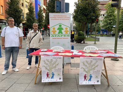 ATAFES instala tres mesas informativas para sensibilizar sobre la Salud Mental