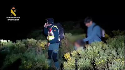 Rescatados un padre y su hijo, perdidos mientras hacían senderismo en Candelario