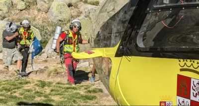 Rescatado un montañero de 72 años en Zapardiel de la Ribera, en Gredos, tras lesionarse en un gémelo. - EMERGENCIAS 112