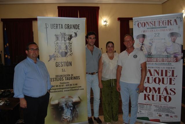 Consuegra recupera las grandes figuras del toreo con un mano a mano entre Daniel Luque y Tomás Rufo