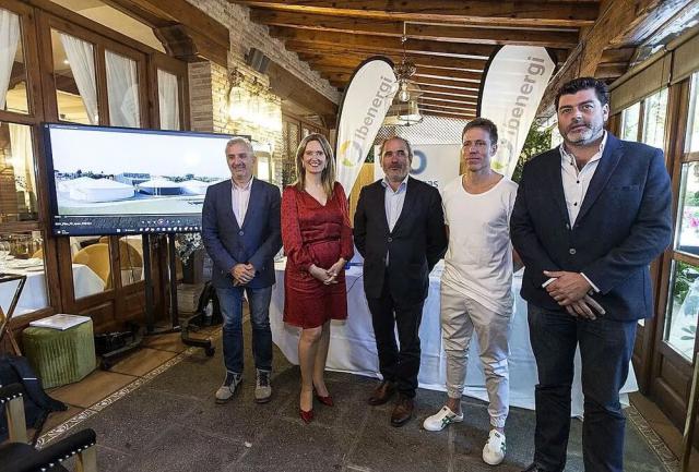 directivos de Nortiben durante la presentación del proyecto en mayo de 2023 en Toledo