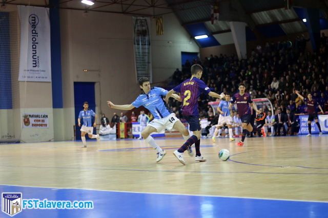 El Soliss FS Talavera se condena víctima de sus propios errores ante el Barça Lassa ‘B’ superior