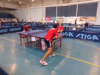 El talaverano Gonzalo Herranz, brillante vencedor de la Maratón de Tenis de Mesa de Olías