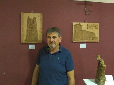 Segurilla acoge la exposición 'La vida en la madera', del escultor José María Sánchez