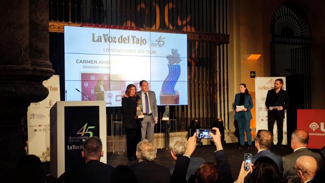 Castilla-La Mancha Media, premiada por La Voz del Tajo