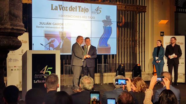 Julián Garde, premiado por revolucionar la UCLM