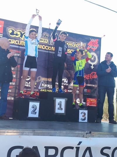 Javier López consigue el primer puesto en el circuito BTT de Aldea del Fresno