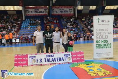 El Soliss FS Talavera arrancó la temporada del ‘Jugador Número Seis’ con la visita de la AECC