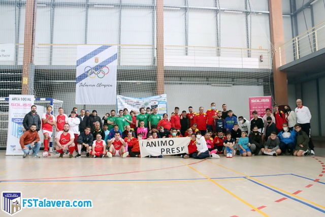 La sección inclusiva del Soliss FS Talavera disfrutó en el torneo ‘Área Social’