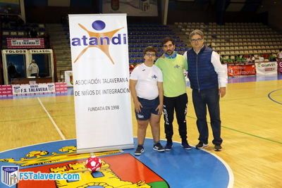 El Soliss fs talavera recibió a atandi en la iniciativa ‘el Jugador Número Seis’