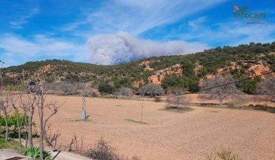 Controlado el incendio de Ocentejo