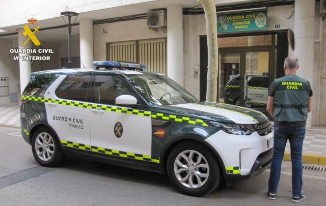 Coche de la Guardia Civil.