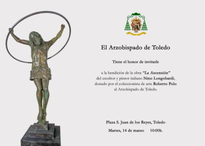 Descubre la "Ascensión", una escultura de bronce que se instalará en Toledo