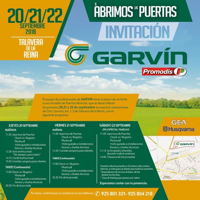 Agrícola Garvín celebra sus Jornadas de Puertas Abiertas