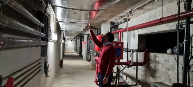 Mejoras en la climatización e iluminación del Polideportivo ‘JAJE’