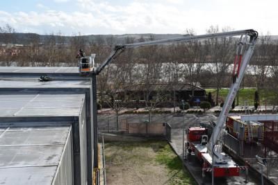 Los servicios de protección y seguridad piden extremar la precaución en Talavera debido a las fuertes rachas de viento