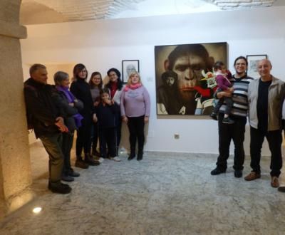 San Clemente acoge una exposición de 54 obras del toledano Julián Orgaz