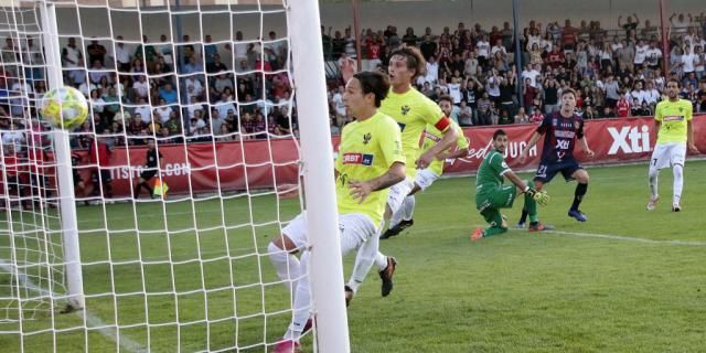 El Talavera encaja el segundo gol en Yecla.