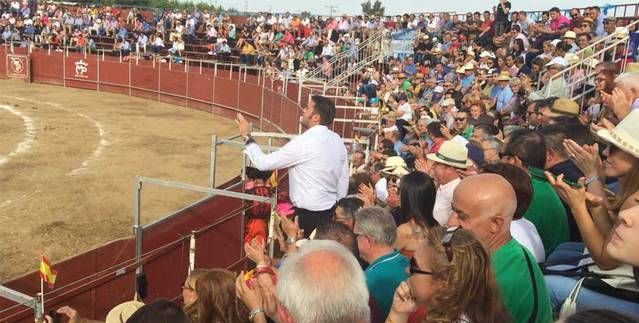 Y León Martínez cantó a Sergio Blasco en plena faena (VIDEO)