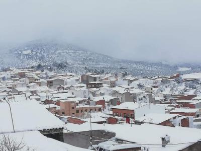 FOTOS | El sábado se tiñó de blanco en Los Navalucillos