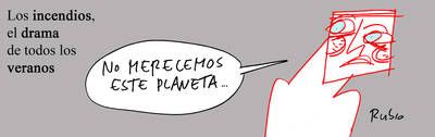 'No merecemos este planeta', el humor de Rubio