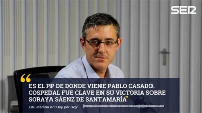 EN LA SER | Eduardo Madina: "Cospedal sigue influyendo en la cúpula del PP CLM"