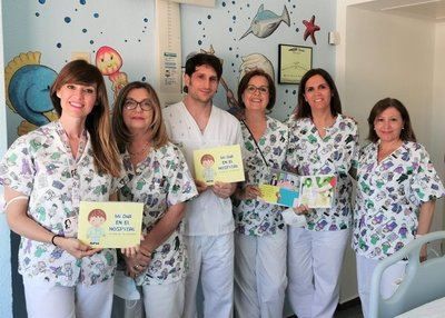 El bonito gesto del hospital de Puertollano con los niños ingresados