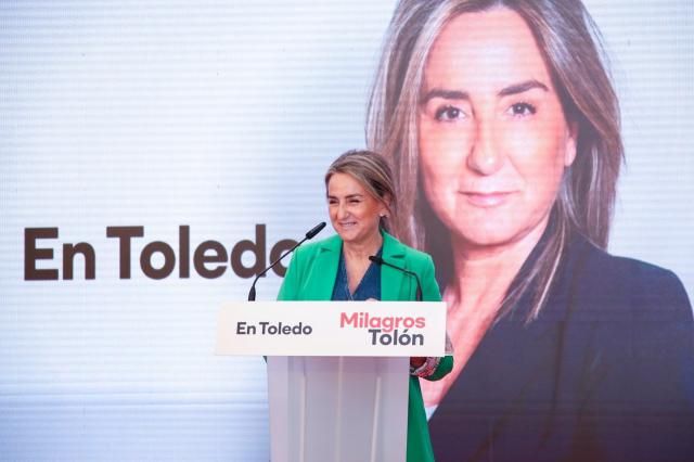 Milagros Tolón presenta su candidatura 'pensada para que Toledo siga creciendo y modernizándose'