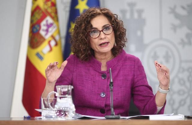 La ministra de Hacienda y Portavoz del Gobierno, María Jesús Montero.