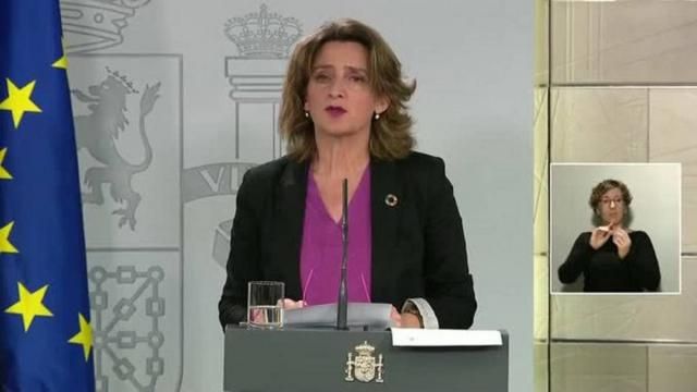 La ministra Ribera