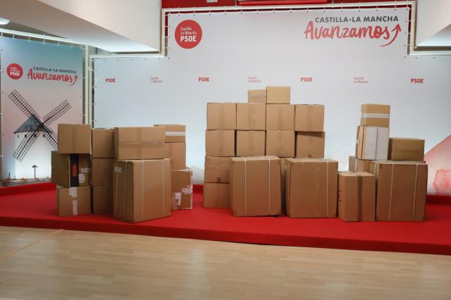 COVID-19 | Donaciones del PSOE regional