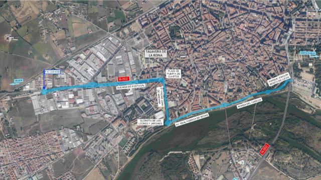 El tramo urbano de la antigua N-502 en Talavera tendrá una inversión de 8,3 millones