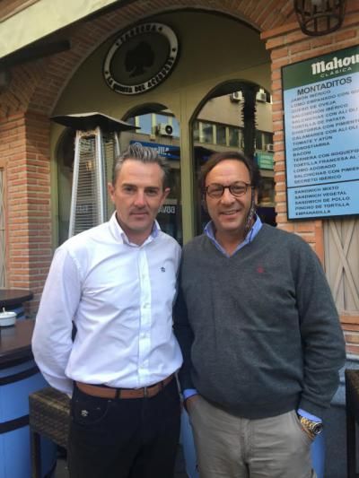 El torero Luis Miguel Encabo visita a su amigo Óscar Bermúdez en 'La Quinta del Acebuche'