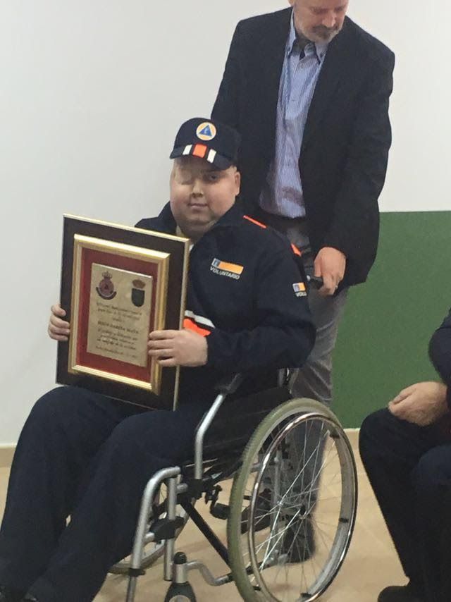 Nos dejó Jesús García Mata 'Pocholín', de 16 años, condecorado recientemente con la medalla de Protección Civil