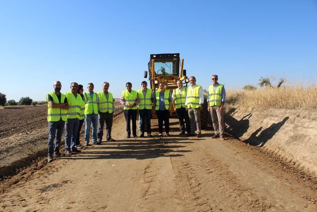 Comienzan las obras de mejora de varios caminos rurales en Casarrubios del Monte