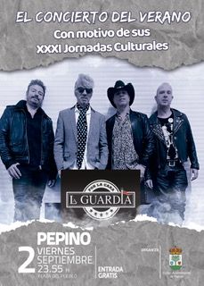 'La Guardia', referente del pop rock nacional, abre un fin de semana musical en Pepino