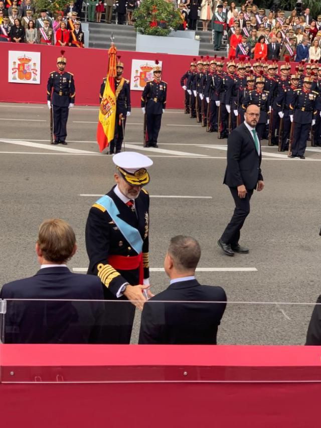 García-Page en los actos de la Hispanidad