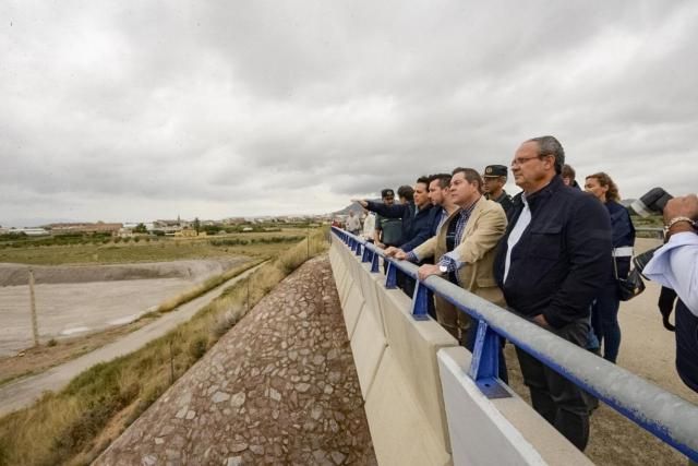 Page en una visita reciente a las zonas afectadas.