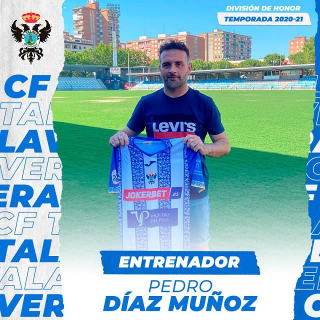 CF TALAVERA | Pedro Díaz seguirá como entrenador del juvenil División de Honor